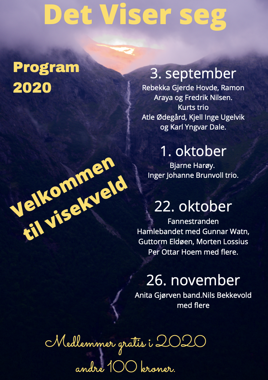 Artikkelbilde til artikkelen Program høst 2020